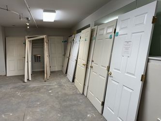 Doors ready for repurposing.