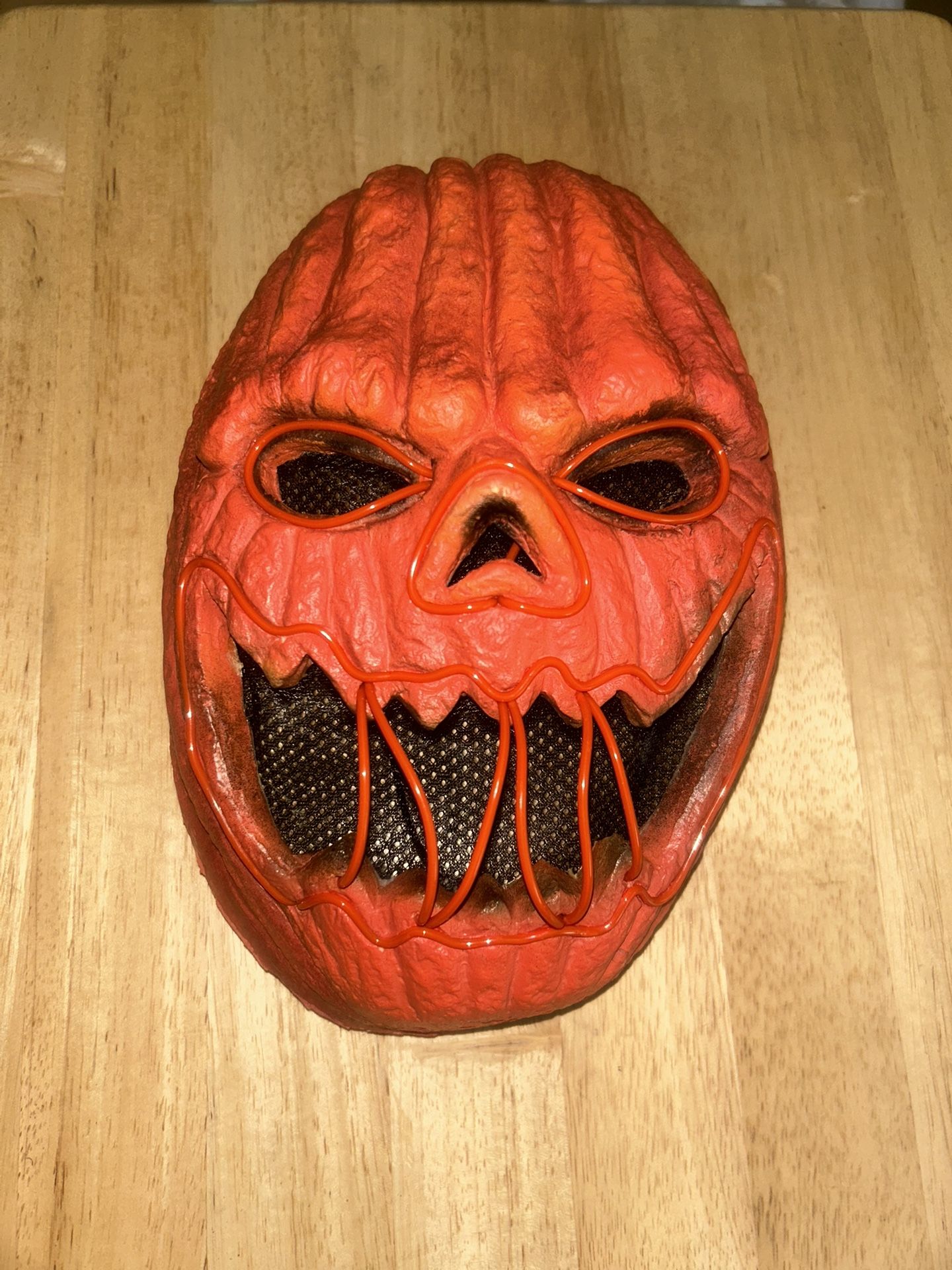 Scary Halloween Pumpkin Mask $5