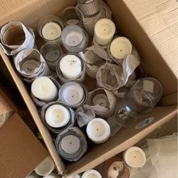 Candle Holders With Candles 