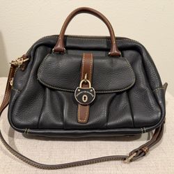Black And Brown Dooney & Bourke Purse 