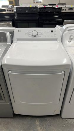LG Dryer – Sensor Dry, Large Capacity – White
