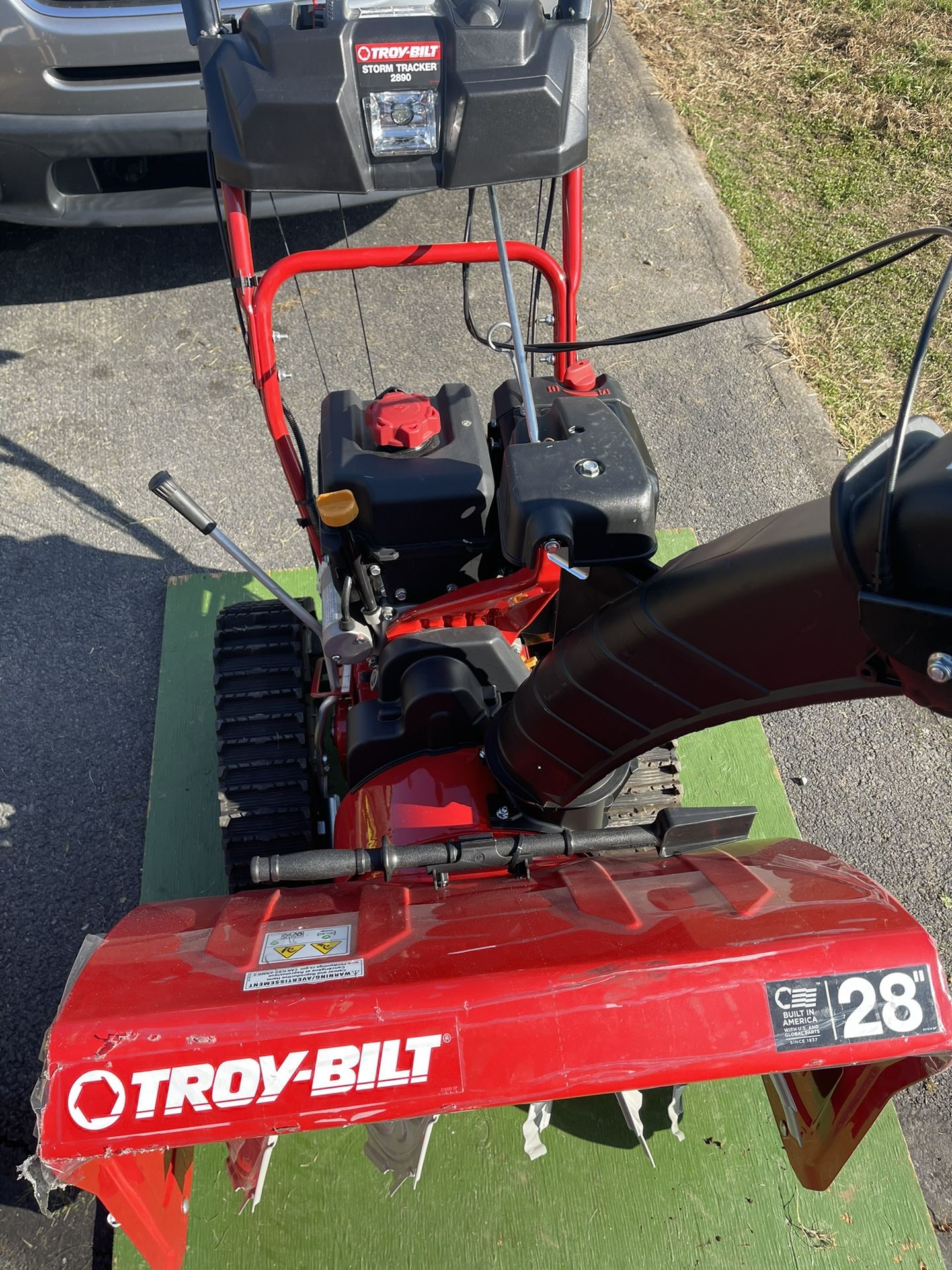 Troy-Bilt Storm Tracker 28 in. 277cc Two-Stage Electric Start Gas Snow Blower with Track Drive