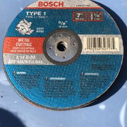 Abrasive Wheel for Circular Saws, PartNo CC1M700, by Robert Bosch Tool Corp, 5 Pcs