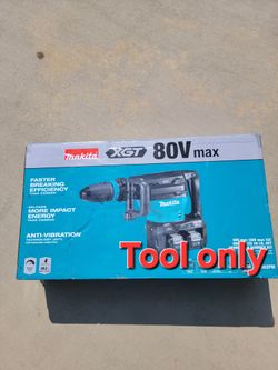 Makita Demolition Hammer Brushless 80v