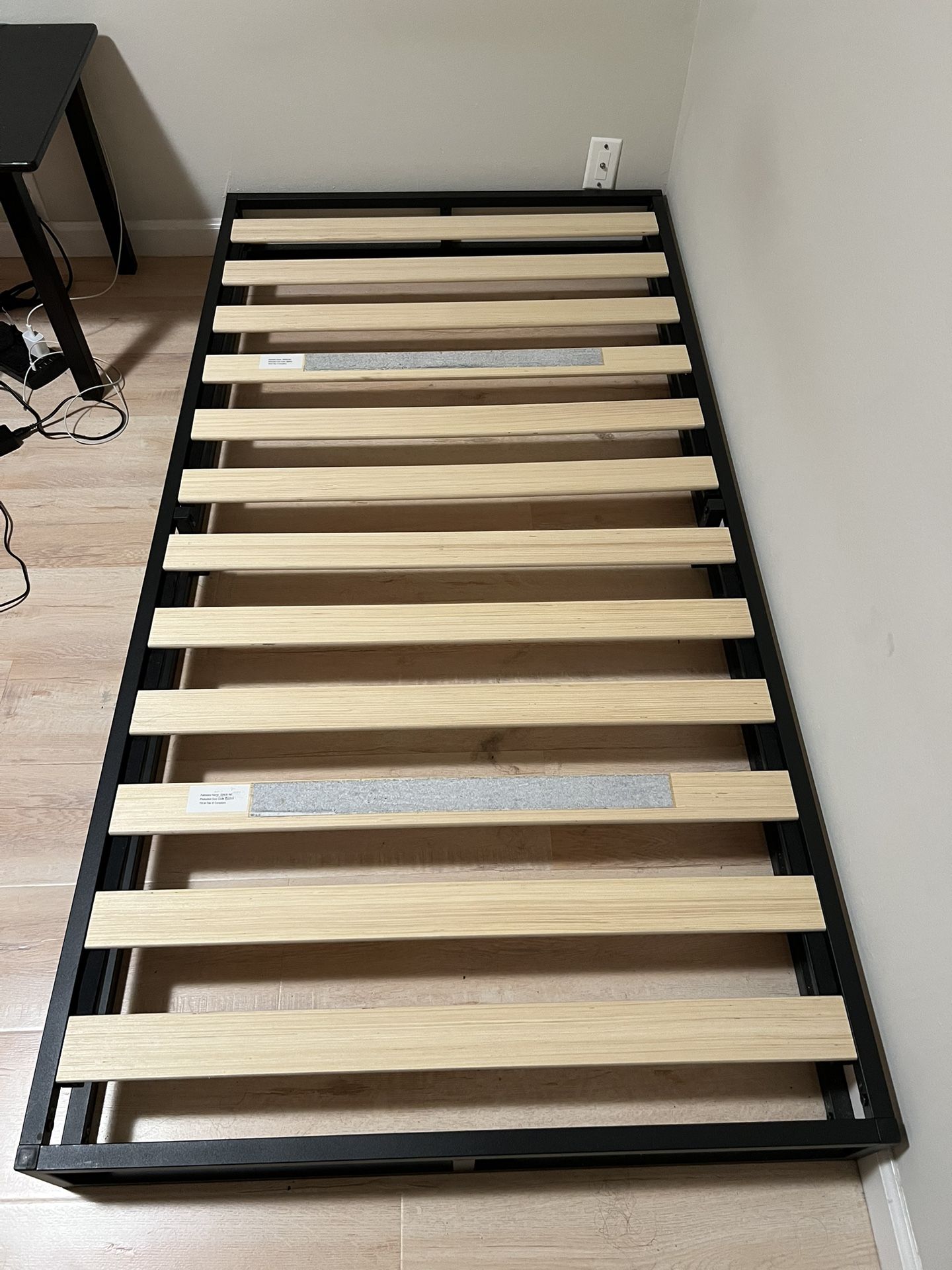 $75 OBO Like New Zinus Twin Bed Frame