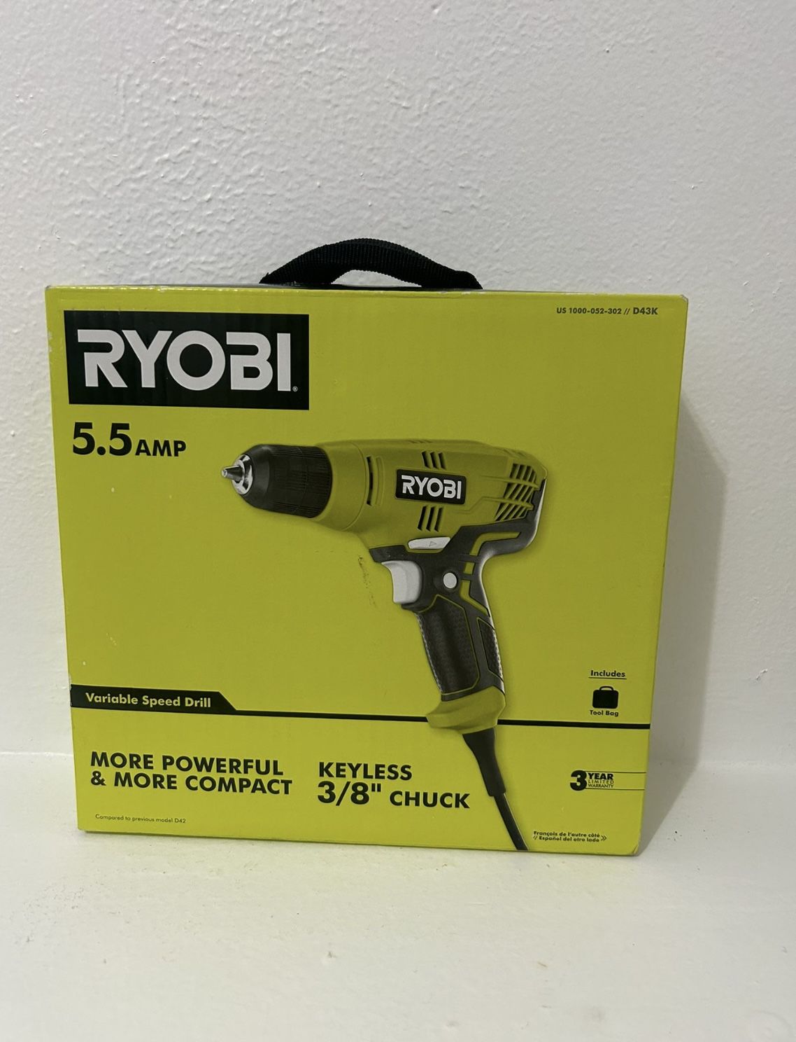 RYOBI 5.5 Amp Speed Drill