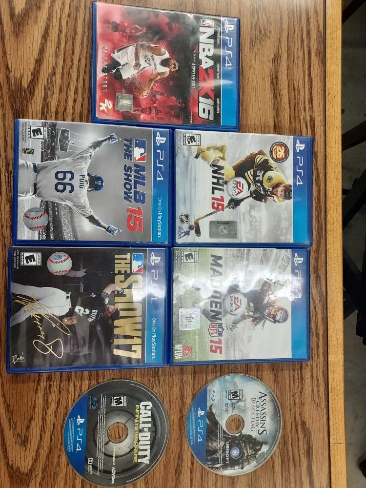 7 Ps4 Game Bundle 