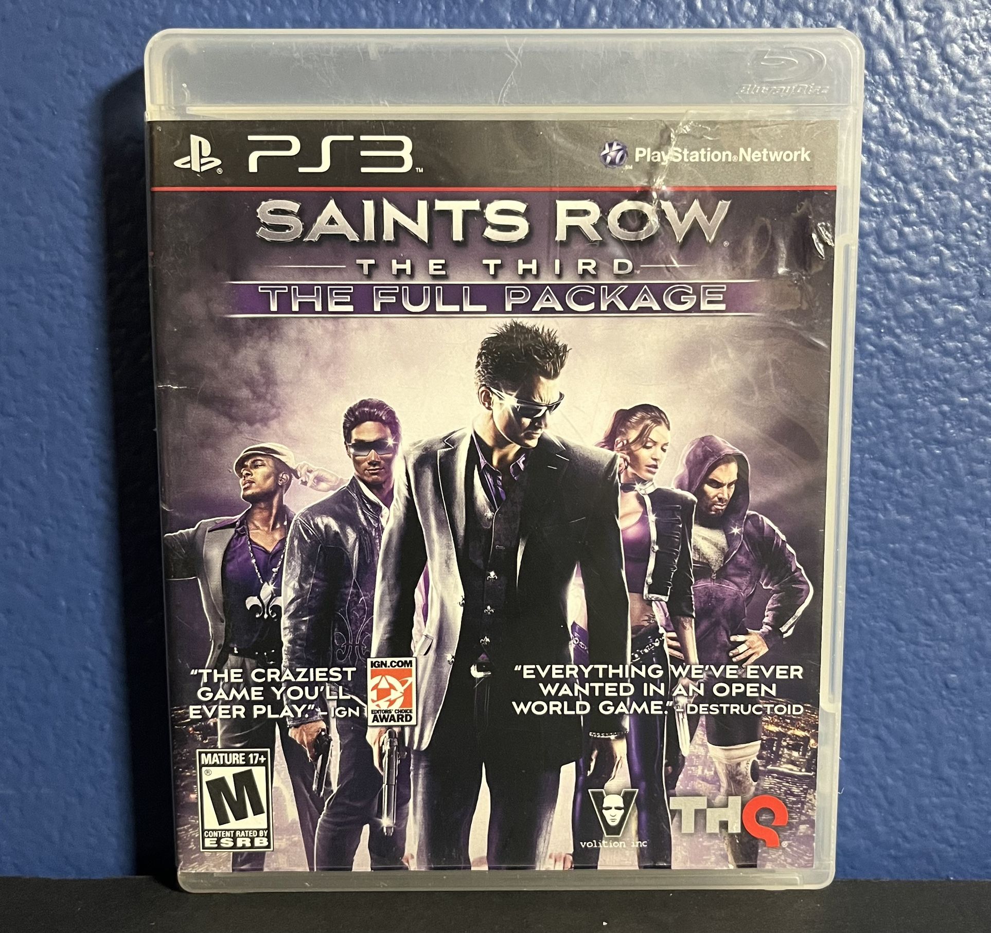 Saints Row: The Third - The Full Package (PlayStation 3, PS3) - Complete
