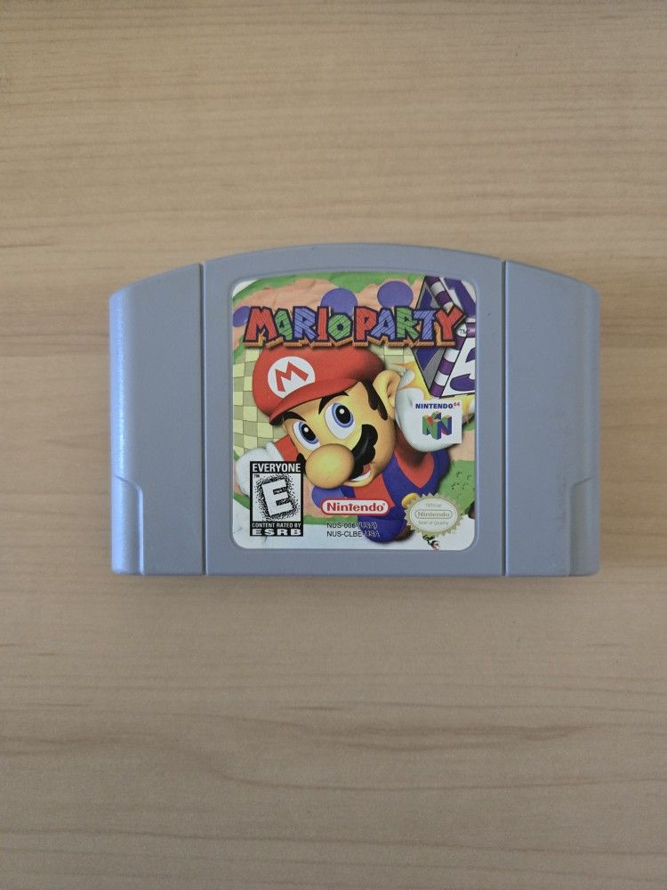 Mario Party Nintendo 64 Authentic Tested**