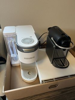 Coffee Station: Kurieg & nespresso w/ pod drawer