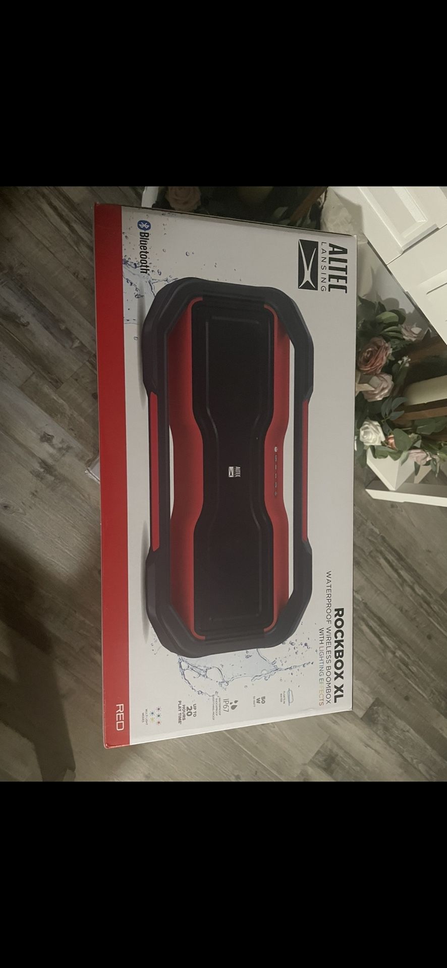 Lansing Altec Portable Speaker Bluetooth Can Be Floating In The Water Very Loud New Firm$$$$