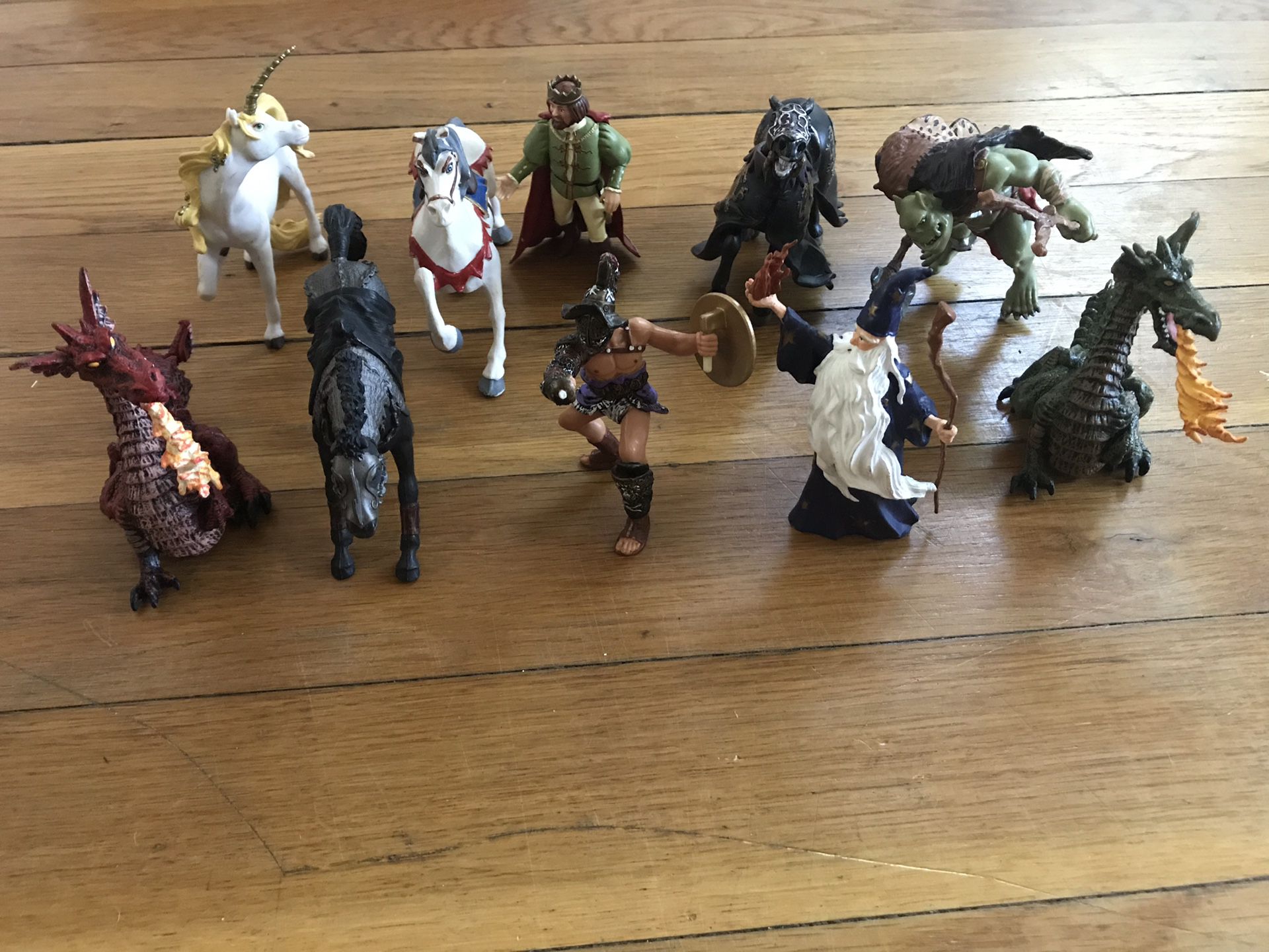 Toy Figurines- Medieval Set