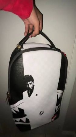 Spray ground backpack