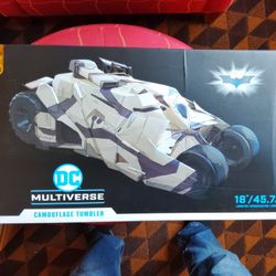 McFarlane DC Multiverse The Dark Knight Rises Camouflage Tumbler Gold Label