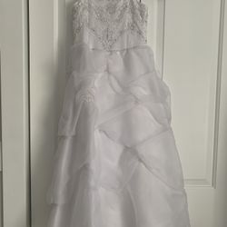David’s Bridal Girl’s Size 7 Formal Dress