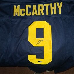 Jj MCCARTHY AUTO MICHIGAN JERSEY