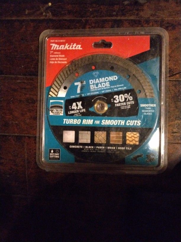 7 Inch Diamond Blade