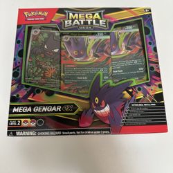 Brand New Pokemon TCG Mega Battle Deck Mega Gengar Ex