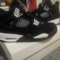 JORDAN 4 WHITE THUNDER 6.5men This Is Not Gs 