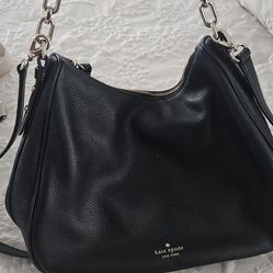 Black Kate Spade leather purse
