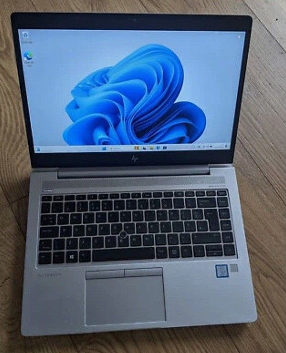 High Grade Aluminum HP EliteBook 14" Laptop Intel Core i5-8350u 16 GB RAM 256 GB SSD 1080P LCD Webcam USB C Thunderbolt Port Windows 11 Professional 
