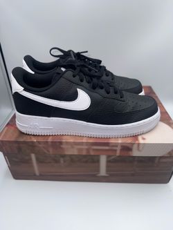 Nike Air Force 1 ’07 Black White Size 8.5 Like New 🔥⚫⚪