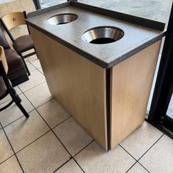 Double Sided Trash Can 