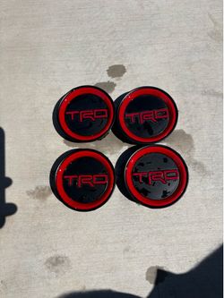 Toyota TRD center caps