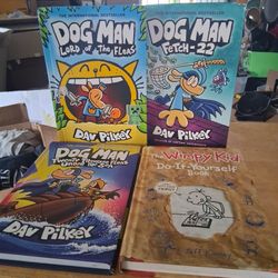 Dog Man BOOKS, Wimpy Kid