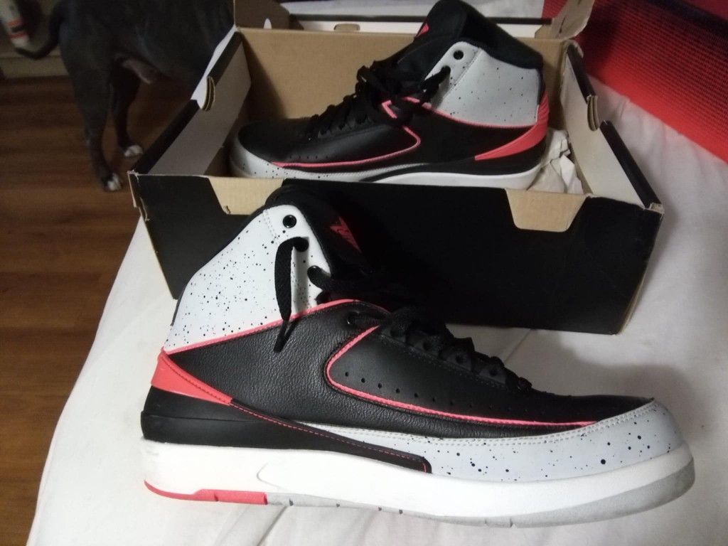 Two Pairs Of Jordans 