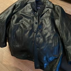 Mens leather 1/4 length