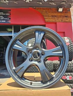✨R18X8.5 ESTRELLA GRIS OSCURO 5/114✨