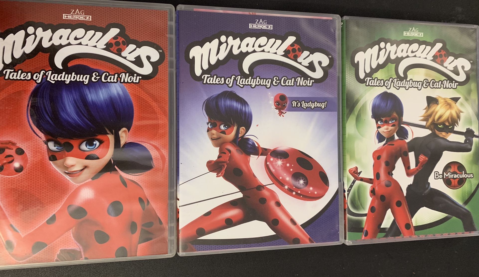 Disney’s MIRACULOUS Tales Of LADYBUG &amp; CAT NOIR Bundle (DVD) for Sale