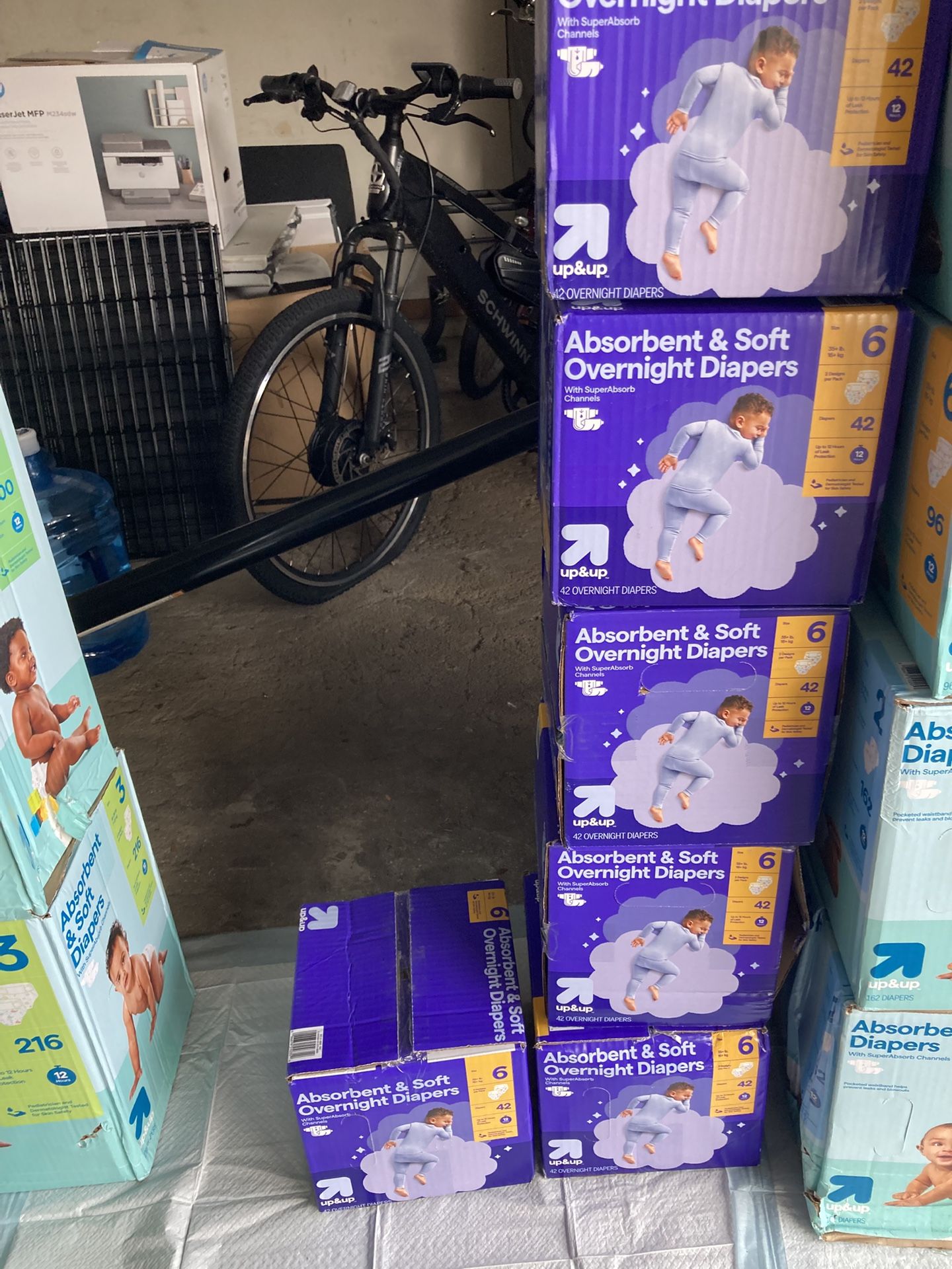 Up&Up Diapers, Size 6, 35+ Pounds, 42 Per Box