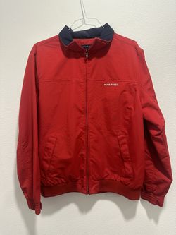 Tommy Hilfiger Red Full-Zip Jacket