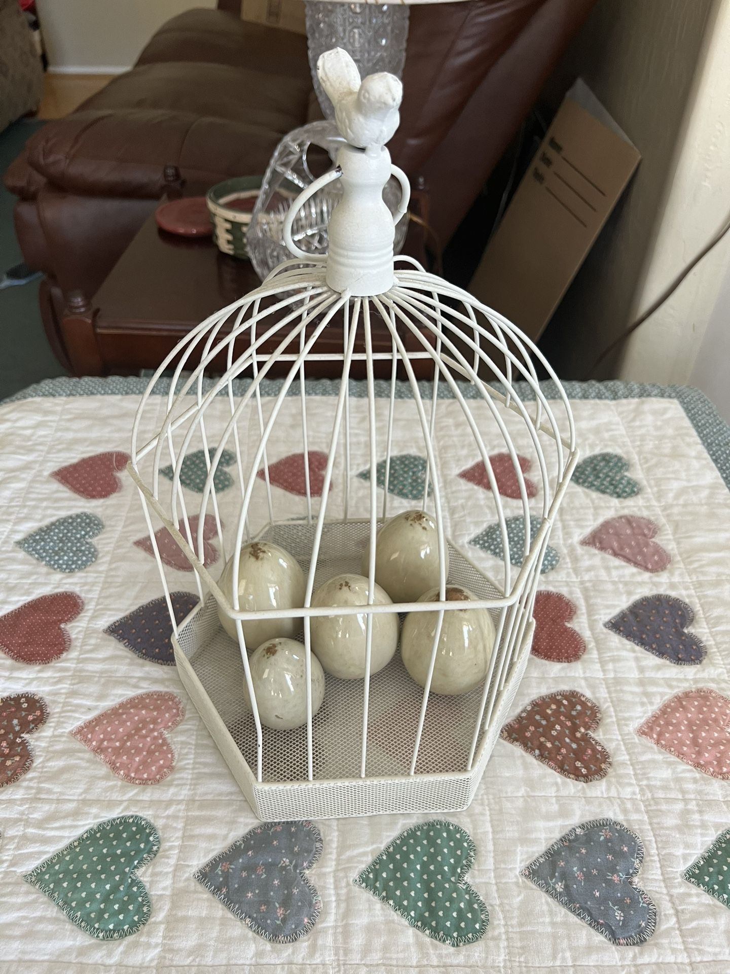 Metal Birdcage Decor