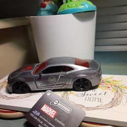 Marvel Avengers Jada Toys Silver 2010 Chevy Camaro SS Diecast toy car 1:32 scale NWT 2022 Edition $10