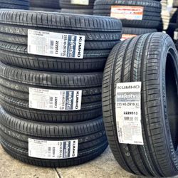 255/45/19 Kumho Majesty New Tires Installed And Balanced Included All 4