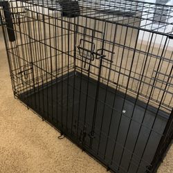 Foldable Pet Kennel With Double Door