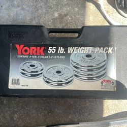 55 Pounds Of Weights 