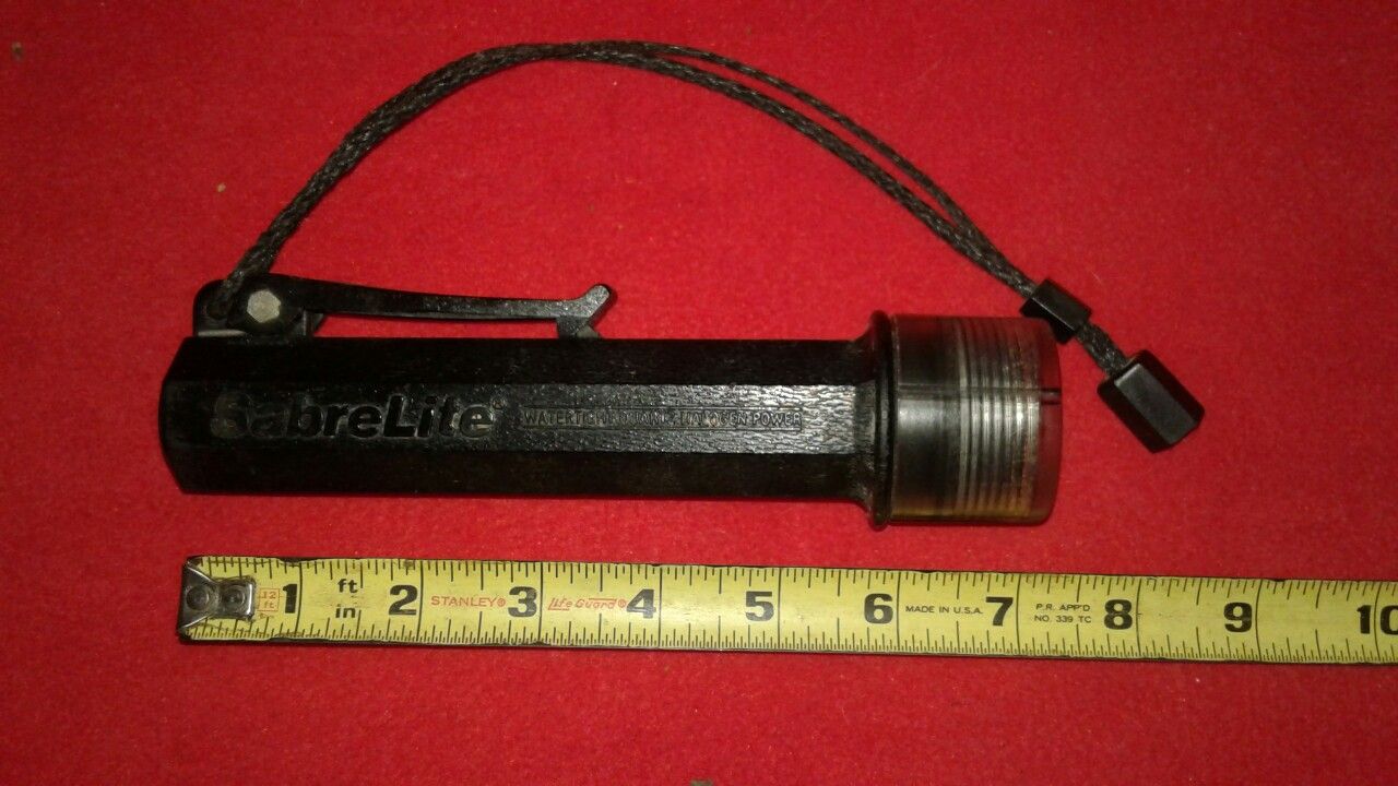 SabreLite Commercial Flashlight. No Bulb.