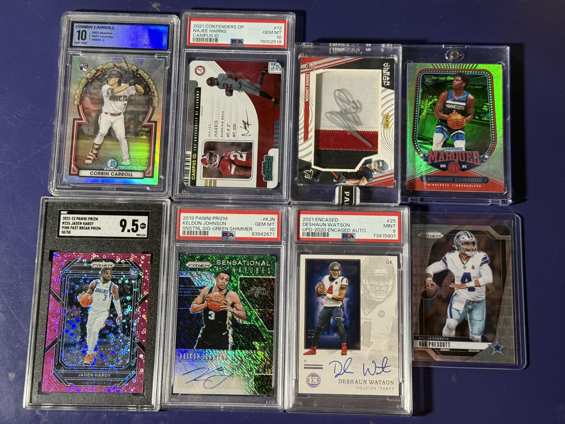 Panini NFL Rookie Cards PSA Grade