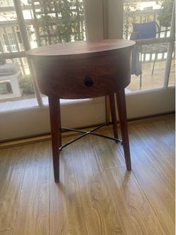 Side table with drawer