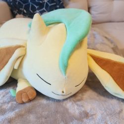 Leafeon Sleeping Plush