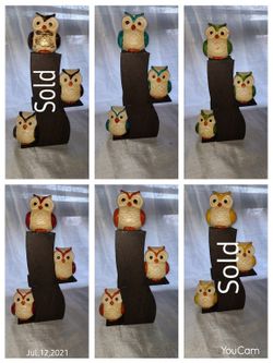 Owl Set Decor