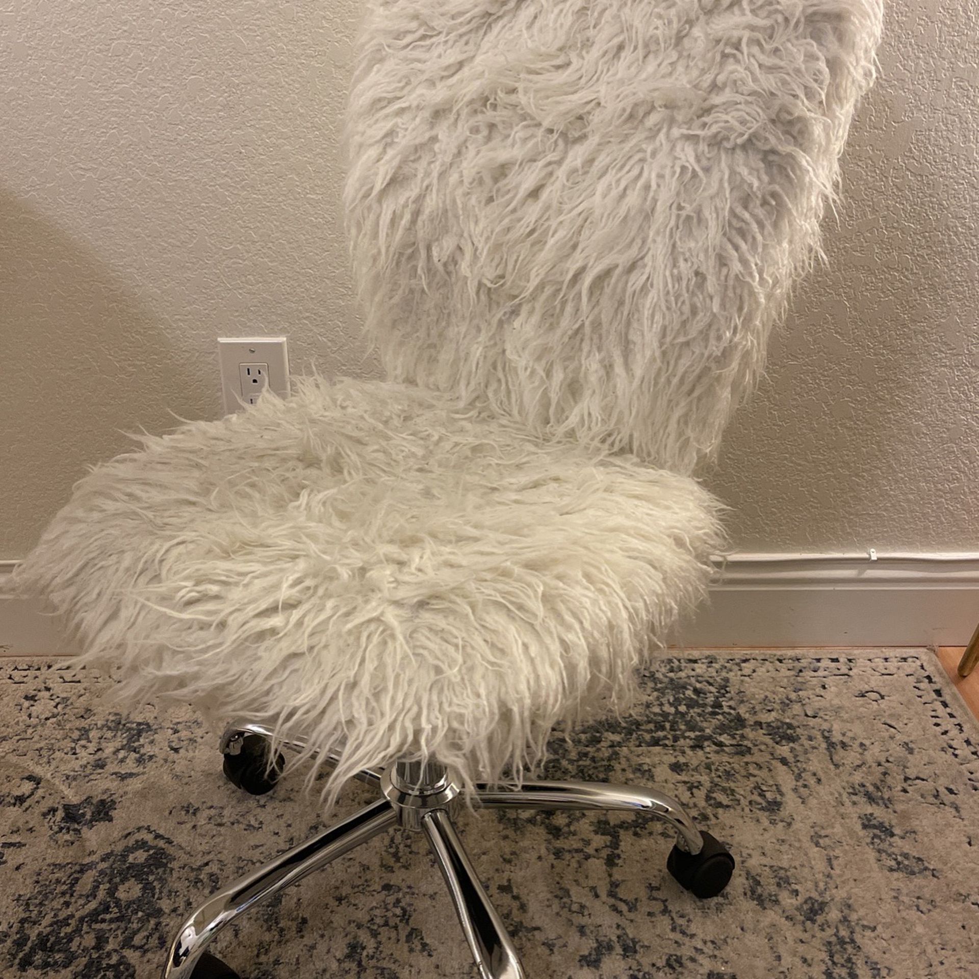 Shag Office Chair