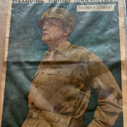 WWII Newspaper April 18, 1951