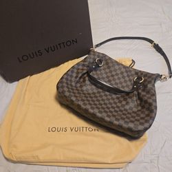 Authentic Louis Vuitton Evora MM Damier