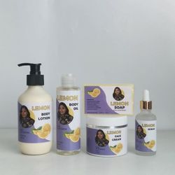 Set Cream Lemon 