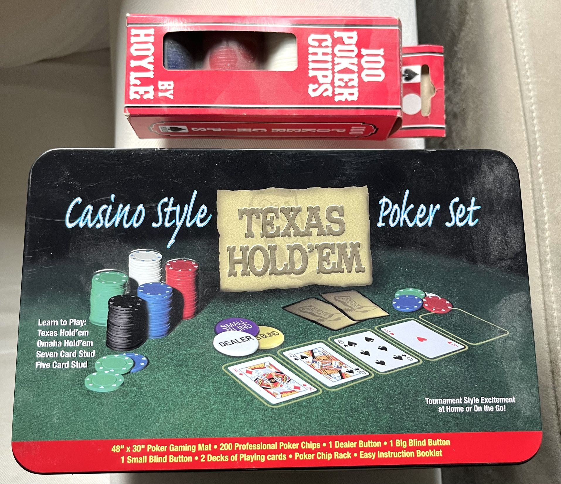 Casino Style Texas Hold ‘Em Poker Set